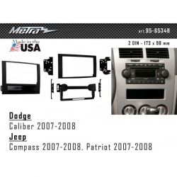   Metra 95-6534B Dodge Caliber/Jeep Compas, Patriot 2007+ 2Din