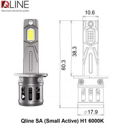   Qline SA (Small Active) H1 6000K (2)