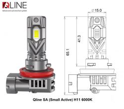   Qline SA (Small Active) H11 6000K (2) -  1