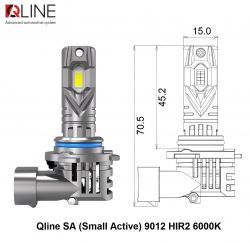   Qline SA (Small Active) 9012 HIR2 6000K (2.) -  1