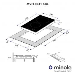 Электрическая варочная поверхность Minola MVH 3031 KBL - Картинка 8