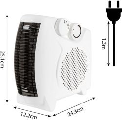 Тепловентилятор електричний Neo Tools, 2кВт, термостат, білий, 1.18кг 90-117 - Картинка 8