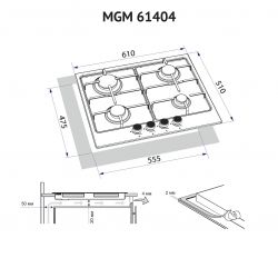 ������� �������� ����������� Minola MGM 61404 WH - �������� 9