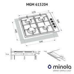    Minola MGM 615204 WH -  9