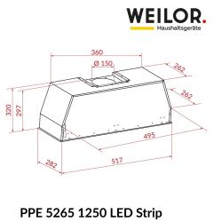 ������� WEILOR PPE 5265 SS 1250 LED Strip - �������� 10