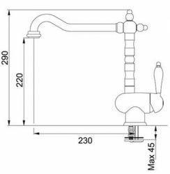  Franke OLD-ENGLAND (115.0028.205) -  2