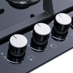 Газова варильна поверхня Pyramida PFG 647 black LUXE - Картинка 2