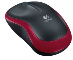  LOGITECH Wireless Mouse M185 RED,EER2