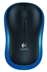  LOGITECH Wireless Mouse M185 BLUE,EER2 -  1