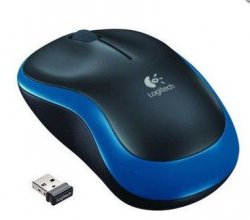  LOGITECH Wireless Mouse M185 BLUE,EER2 -  2