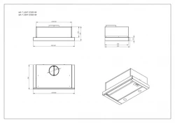 Вытяжка AKPO WK-7 Light Eco RK 700 black 60 - Картинка 5