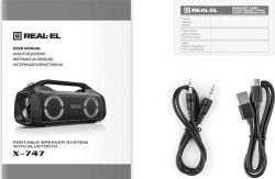 ���������� ��������� ������� REAL-EL X-747 Black - �������� 15