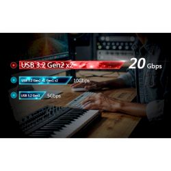 Накопичувач SSD USB-C 512GB Apacer (AP512GAS723B-1) - Картинка 3