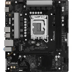 ����������� ����� LGA1851, ASRock H810M-H, H810, 2xDDR5, 1xPCI-E 4.0 x16, 1xPCI-E 4.0 x1, 1xM.2 (Key E), 4xSATA3, 1xM.2, ALC897, RTL8111H, HDMI, MicroATX