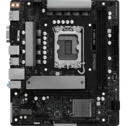 ����������� ����� LGA1851, ASRock H810M-X, H810, 2xDDR5, 1xPCI-E 4.0 x16, 1xPCI-E 4.0 x1, 1xM.2 (Key E), 4xSATA3, 1xM.2, ALC897, RTL8125BG, VGA/HDMI/DP, MicroATX