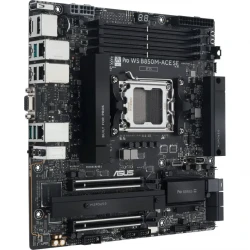 Материнcька плата ASUS PRO WS B850M-ACE SE sAM5 B850 4xDDR5 M.2 HDMI DP D-Sub USB Type-C mATX 90MB1MN0-M0EAY0 - Картинка 3