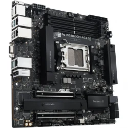 Материнcька плата ASUS PRO WS B850M-ACE SE sAM5 B850 4xDDR5 M.2 HDMI DP D-Sub USB Type-C mATX 90MB1MN0-M0EAY0 - Картинка 4