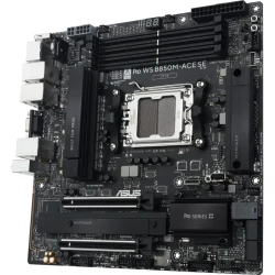 Материнcька плата ASUS PRO WS B850M-ACE SE sAM5 B850 4xDDR5 M.2 HDMI DP D-Sub USB Type-C mATX 90MB1MN0-M0EAY0 - Картинка 5