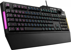 Клавиатура ASUS TUF Gaming K1 RGB USB Black (90MP01X0-BKMA00) - Картинка 4