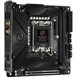 ASROCK Mатеринська плата s1700 Intel B760 HDMI/DP 2xM.2 2 xDDR5 2.5GbE LAN mini-ITX B760I LIGHTNING WIFI - Картинка 3