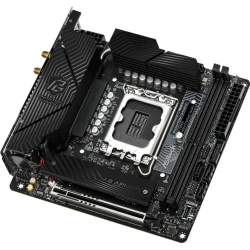 ASROCK Mатеринська плата s1700 Intel B760 HDMI/DP 2xM.2 2 xDDR5 2.5GbE LAN mini-ITX B760I LIGHTNING WIFI - Картинка 4