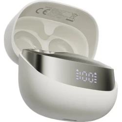 Навушники бездротові Blackview AirBuds 9, White, Bluetooth 5.4, мікрофон, акумулятор 400 mAh, Type-C, цифровий індикатор заряду кейсу, радіус дії до 10 м, час роботи до 24 год (6931548319702) - Картинка 4