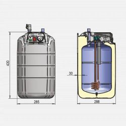 Бойлер Eldom Galanta 10 72325PMP - Картинка 4