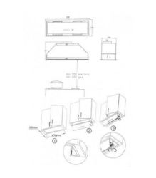 Вытяжка Borgio BIT-BOX full glass 60 white - Картинка 6