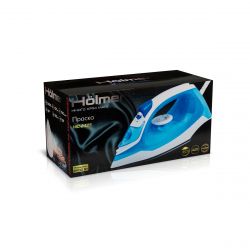 Праска Holmer HIC-2425, White/Blue, 2400W, кераміка, паровий удар 120 г/хв, постійна подача пари 30 г/хв, ємність для води 250 мл, вертикальне відпарювання - Картинка 7