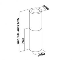 Вытяжка Falmec POLAR EVO IS 35 Black 800 (CPOI90.E11P2#EUN490F) - Картинка 9