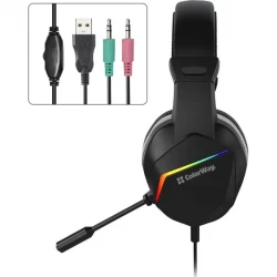 Наушники ColorWay BloodWave LED Black (CW-HPG01BK) - Картинка 3