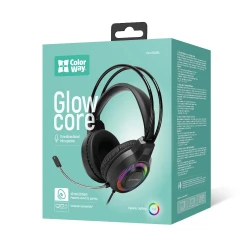 Наушники ColorWay GlowCore RGB Black (CW-HPG02BK) - Картинка 2