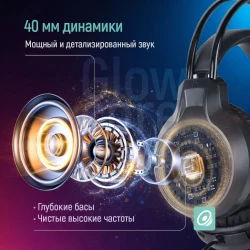 Наушники ColorWay GlowCore RGB Black (CW-HPG02BK) - Картинка 6