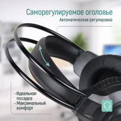 Наушники ColorWay GlowCore RGB Black (CW-HPG02BK) - Картинка 9