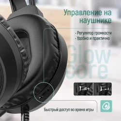 Наушники ColorWay GlowCore RGB Black (CW-HPG02BK) - Картинка 10