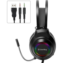Наушники ColorWay BlazeCore RGB Black (CW-HPG03BK) - Картинка 4