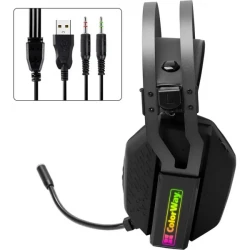 Наушники ColorWay HyperBlast RGB Black (CW-HPG05BK) - Картинка 3