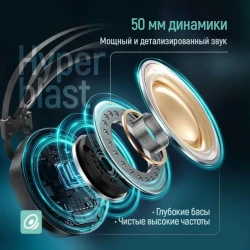 Наушники ColorWay HyperBlast RGB Black (CW-HPG05BK) - Картинка 7