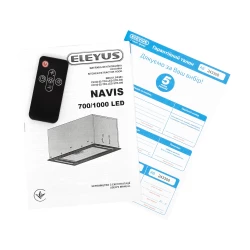 Вытяжка ELEYUS NAVIS 700 LED 52 BL - Картинка 12