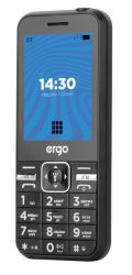 Мобільний телефон ERGO E281 Dual Sim Black (E281 black) - Картинка 2