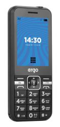 Мобільний телефон ERGO E281 Dual Sim Black (E281 black) - Картинка 3