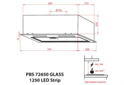 ������� WEILOR PBS 72650 GLASS WH 1250 LED Strip - �������� 6
