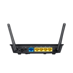  Asus RT-N12 E, Black, WiFi (2.4GHz  300 MB/s), 4xLan / 1xWan, 2   , 179 x 128 x 28  -  4