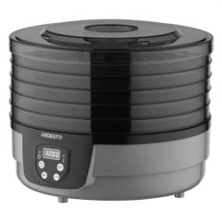 ARDESTO Сушарка для продуктів FDB-532TTC, 250Вт, піддонів -5x3см, діаметр-32см, макс-70°С, таймер, електр. управління, пластик , білий FDB-532TTC - Картинка 2