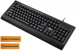 Клавіатура Frime Office Keyboard Black USB (FKBB0123) - Картинка 2
