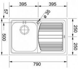 Кухонная мойка Franke LLX 611-79 (101.0381.808) - Картинка 3