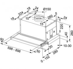 Вытяжка Franke FTC 626 XSL - Картинка 2