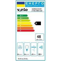 ������� VENTOLUX GARDA 60 WH (1100) SMD LED - �������� 8