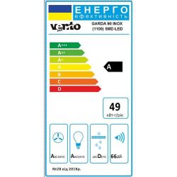 Вытяжка Ventolux GARDA 90 INOX (1100) SMD LED - Картинка 7