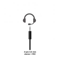 Навушники Gembird GHS-05-B Black-Blue (GHS-05-B) - Картинка 3